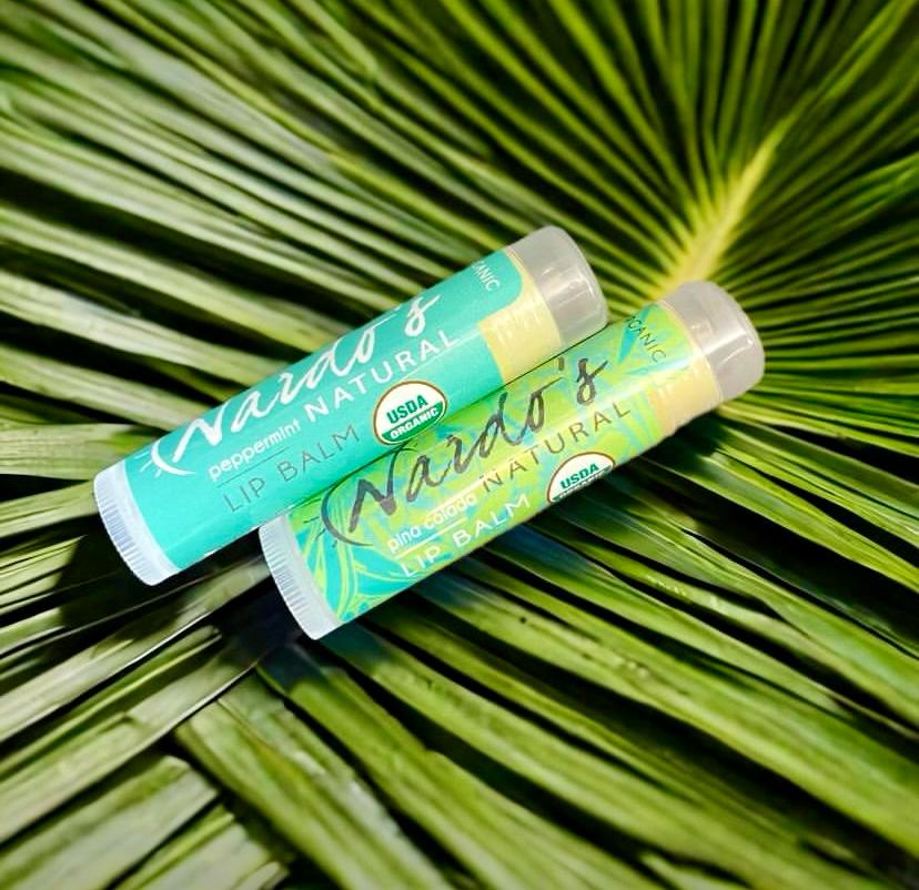 Natural lip balm chapstick