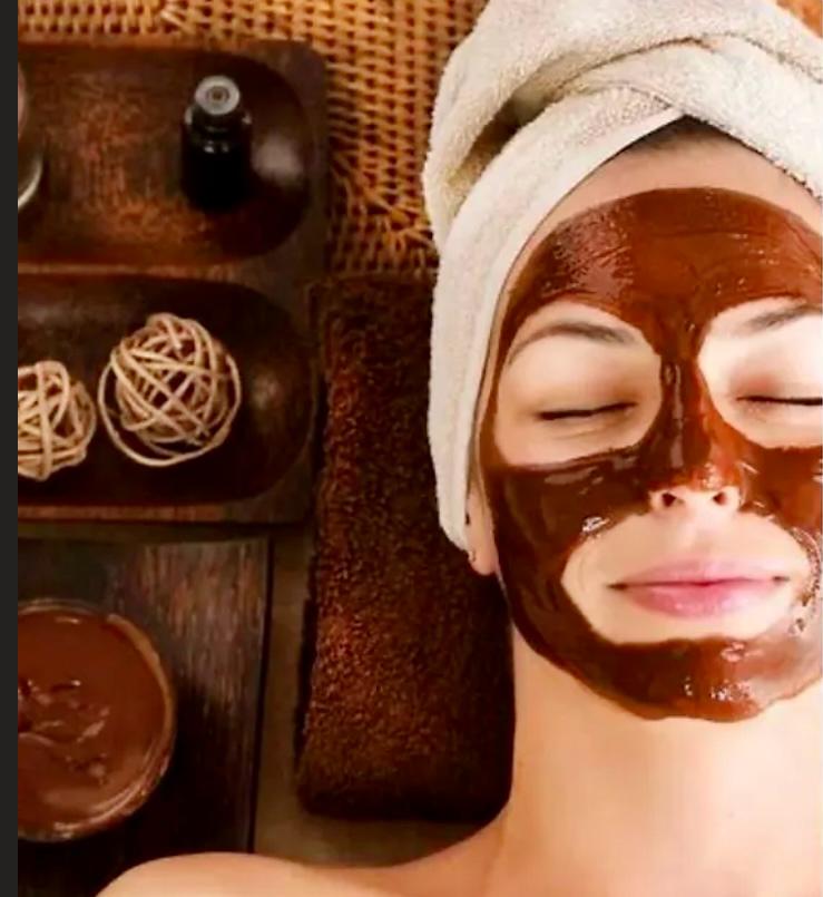 Chocolate (Cacao) Facial mask at Bluff Beach Jungle Spa